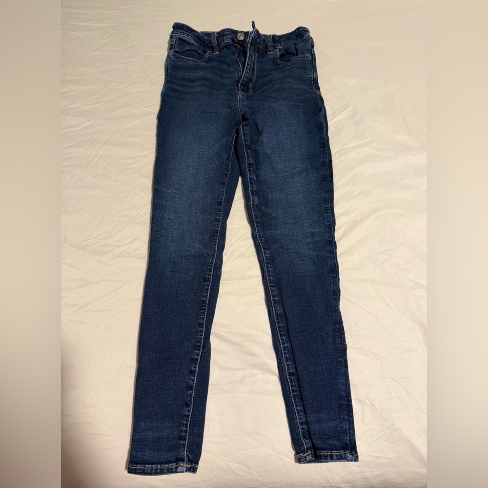 Women's American Eagle Skinny Blue Jeans 4S
